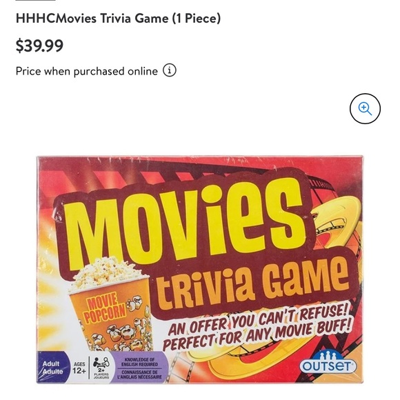 NWOT Movies Trivia Game - Picture 10 of 11